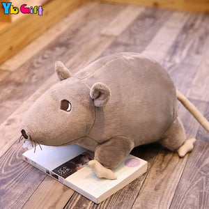 Cute Small 20cm/40cm/60cm Mouse Plush Toyls Reallife Stuffed Animal Mice Plush Dolls Children Baby Plush Toy Gift Decoration